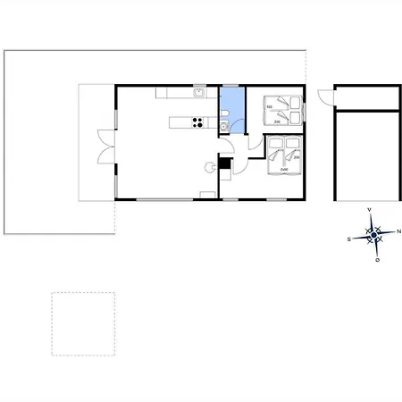 Dom wakacyjny 2547-nexo-vallehusvej-4 *